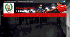 Desktop Screenshot of britisharmyboxing.com