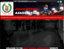 Tablet Screenshot of britisharmyboxing.com